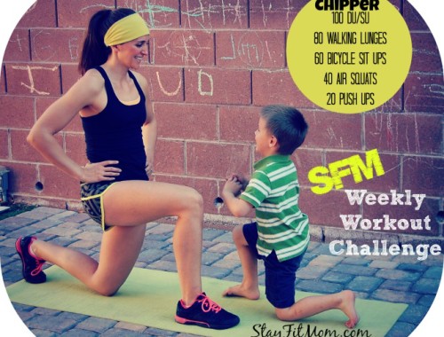 Stay Fit Mom offers weekly workouts that you can do for FREE from your home with little or no equipment!