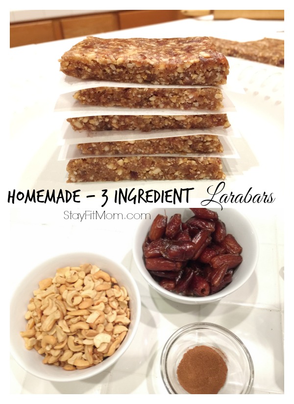 3 Ingredient Larabars are a healthy snack for the whole family to enjoy!