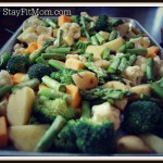 Roasting veggies to fuel my body!!