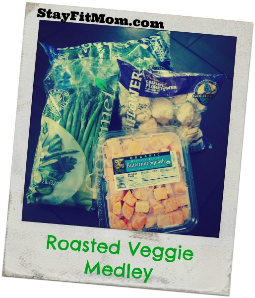 Grab a few extra bags of veggies to make this simple Roasted Veggie Medley.