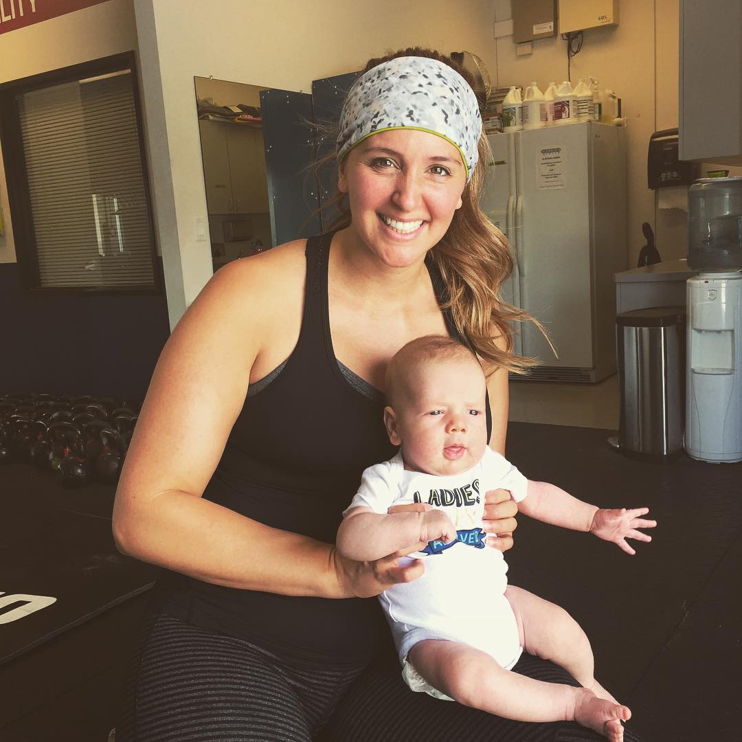 The perfect at home CrossFit workout for busy moms from StayFitMom.com!