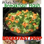 Keep this in the fridge all week long, just reheat and add eggs every morning.