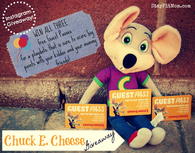 Chuck E Cheese Giveaway!