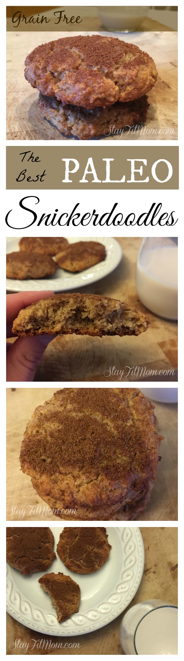 These grain free snickerdoodles are excellent!