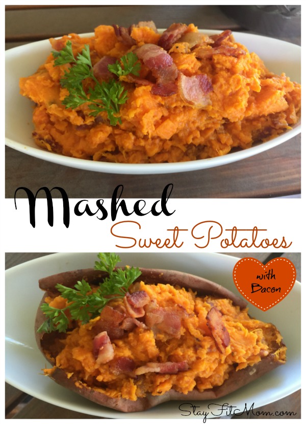 This combination of sweet potatoes and salty bacon is to die for!
