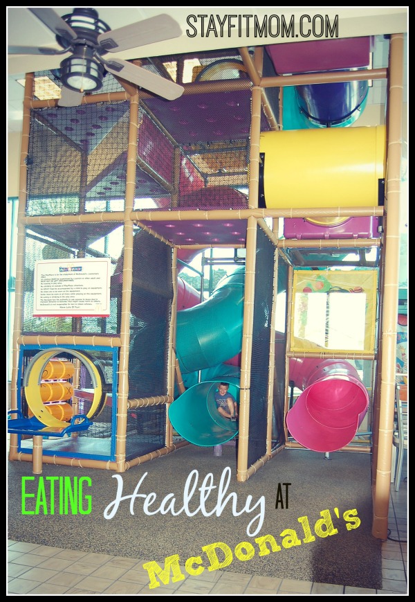 Eating healthy at McDonald's- What should I order?  Love this healthy dining series from Stayfitmom.com