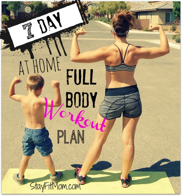I've got to try this at home workout plan from StayFitMom.com!