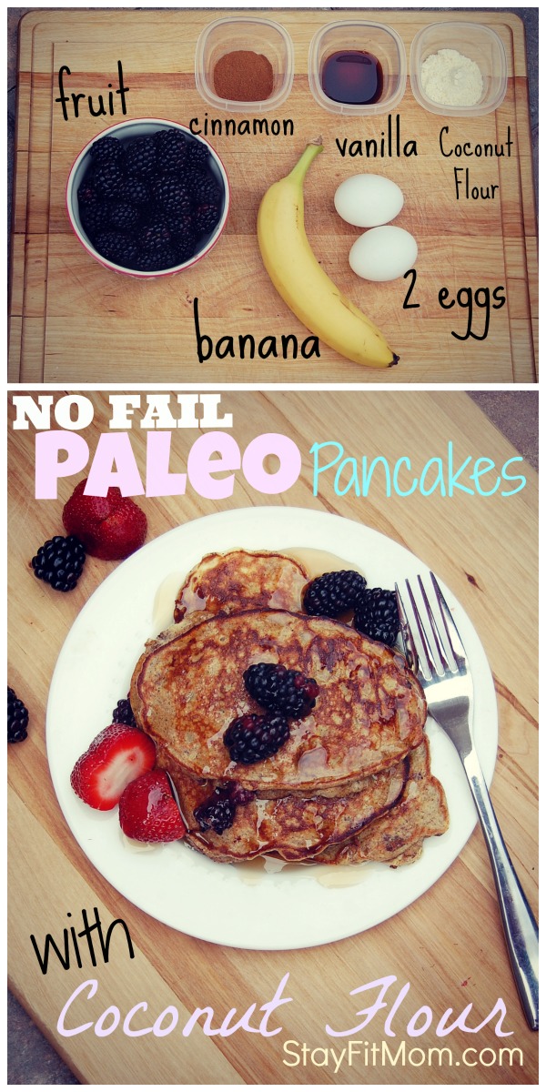 Finally egg-banana pancakes that will flip without a mess!!  