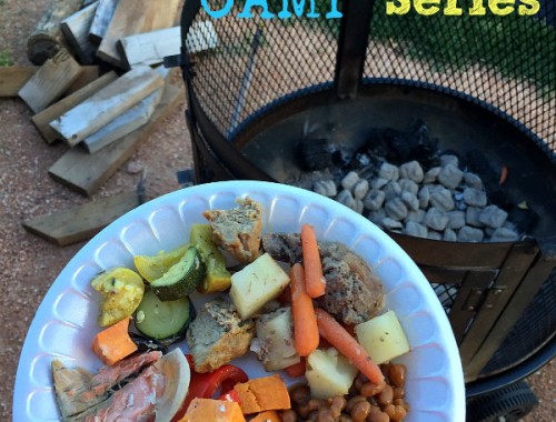 Easy, delicious, tin foil dinners perfect for camping!