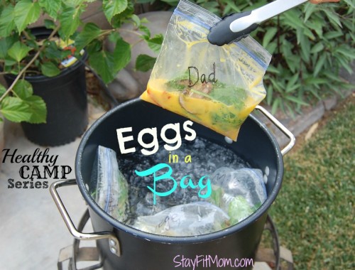 The perfect healthy camp breakfast! Love this Healthy Camp Series from StayFitMom.com!
