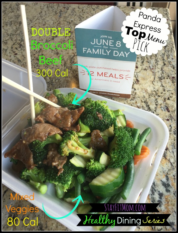 Eating healthy at Panda Express, What should I order? Love this healthy dining series from Stayfitmom.com