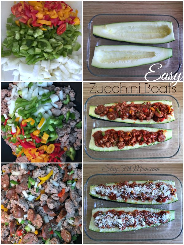 These zucchini boats do look super easy and healthy!