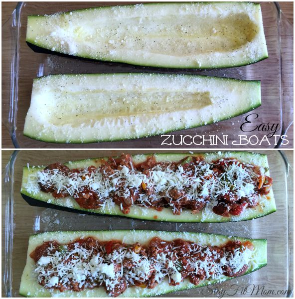 These zucchini boats do look super easy and healthy!