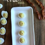 Easy way to make beautiful deviled eggs!