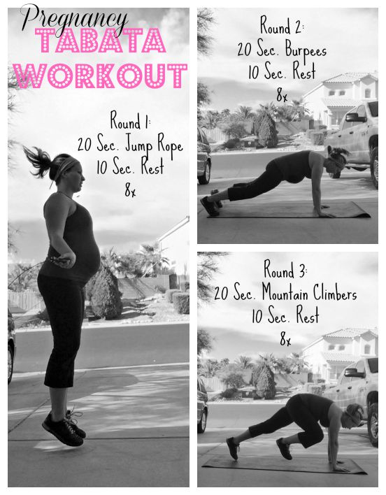 12 Min 2nd trimester workout 