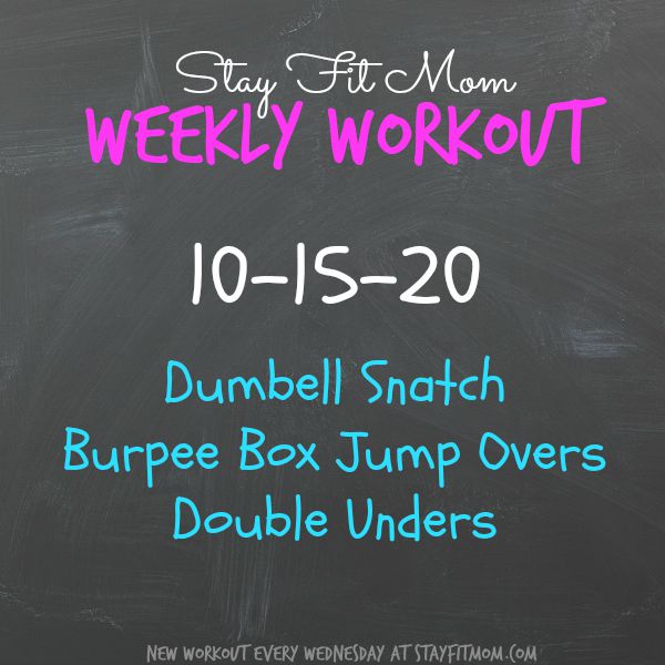Free Weekly Workouts you can do at home. There are lots of ideas on this website all for free!