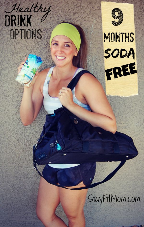 Love these soda free drink options at Stay Fit Mom! 
