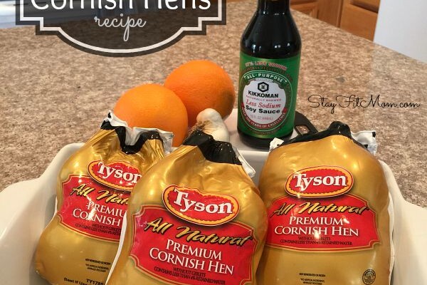 #JuicyGrilledCornish #ad Easy, Healthy Cornish Hen Recipe with less than 10 ingredients!
