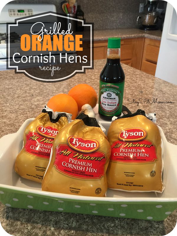 #JuicyGrilledCornish #ad Easy, Healthy Cornish Hen Recipe with less than 10 ingredients!