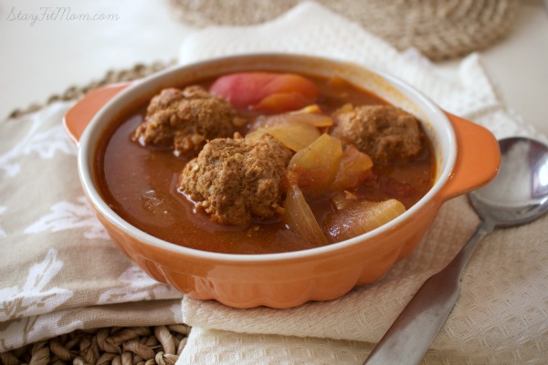 Super simple meatball soup for a fall weeknight meal.