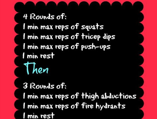 Get fit at home, no equipment needed workouts every week!