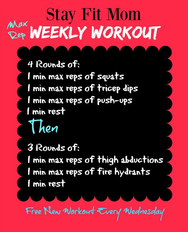 Get fit at home, no equipment needed workouts every week!