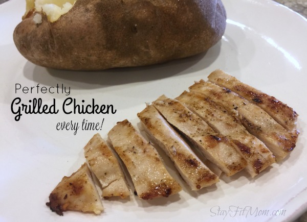 Perfect grilled chicken overtime using frozen chicken breasts! Never have dry chicken again using this easy method.