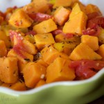 Simple, healthy way to dress up some sweet potatoes!