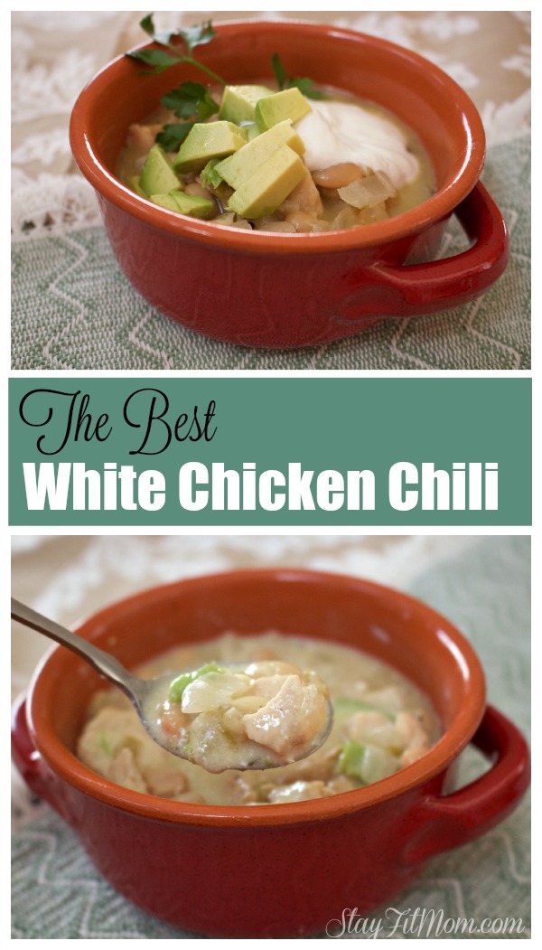 The Best White Chicken Chili you have ever had! We make this multiple times every winter and is such an easy dish!