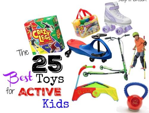 Great gift ideas to keep kids moving from StayFitMom.com
