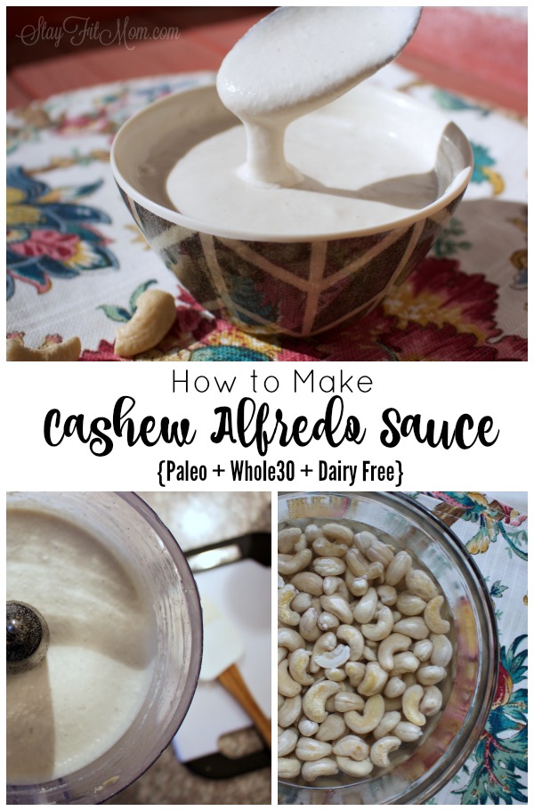 How to make creamy, dairy free, Alfredo Sauce. This is great on zoodles.