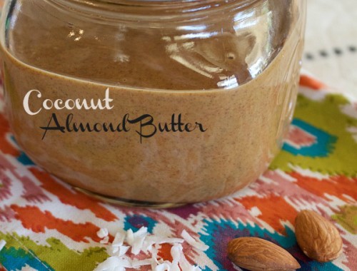 How to make creamy, coconut almond butter. It is so yummy!