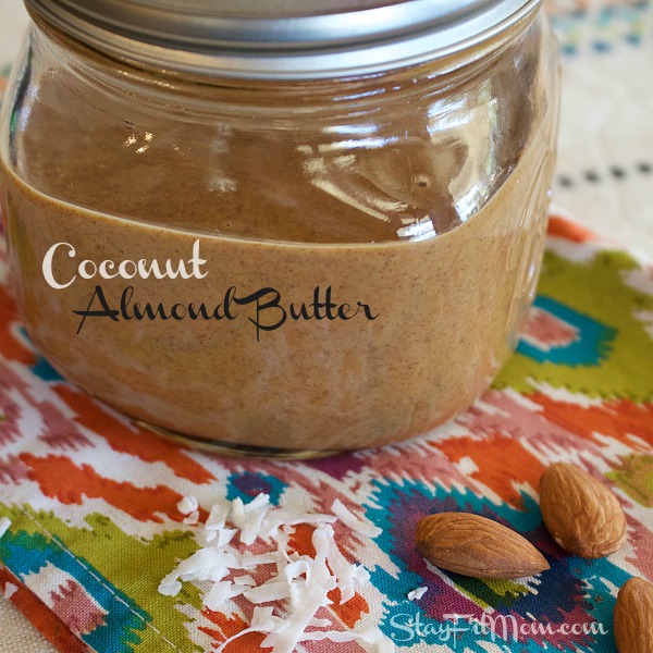 How to make creamy, coconut almond butter. It is so yummy!