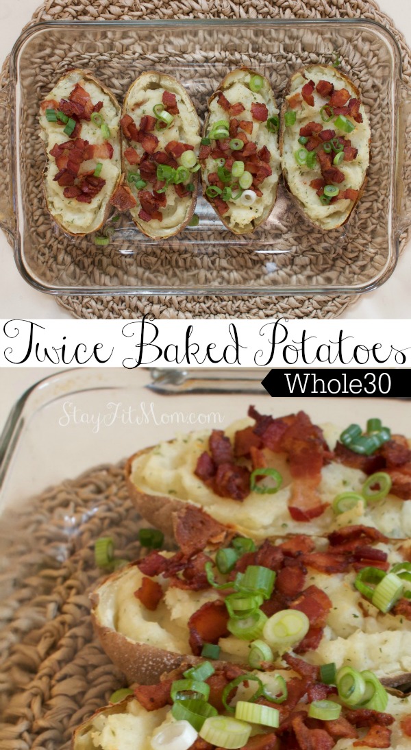 These twice baked potatoes look amazing!! I've got to try these dairy free potatoes.