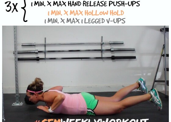 Fast workout I can do right at home! I love all these workouts posted every week!