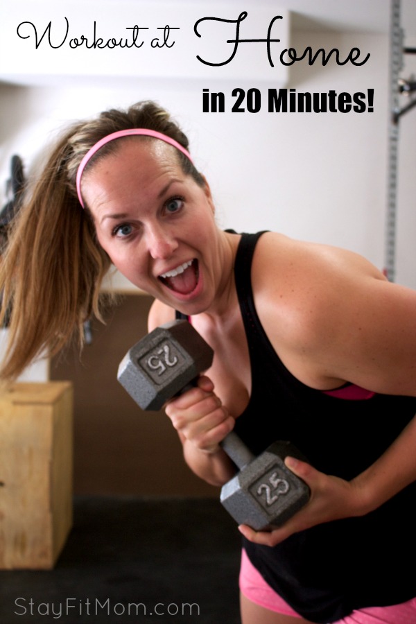 I love these high intensity quick workouts I can do at home!