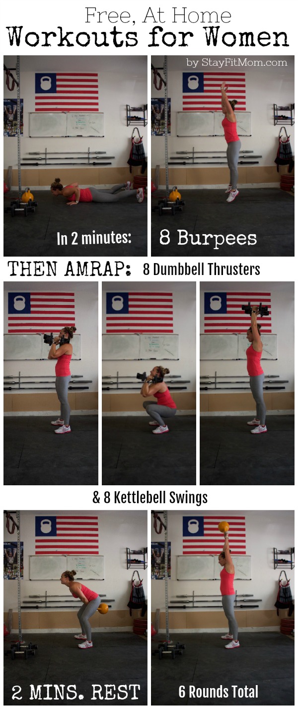 Free At Home Crossfit Style Workouts For Women