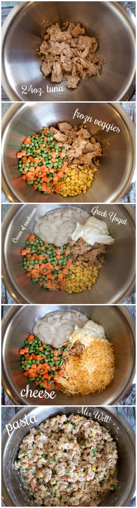 high protein, macro friendly tuna casserole the whole family will love!