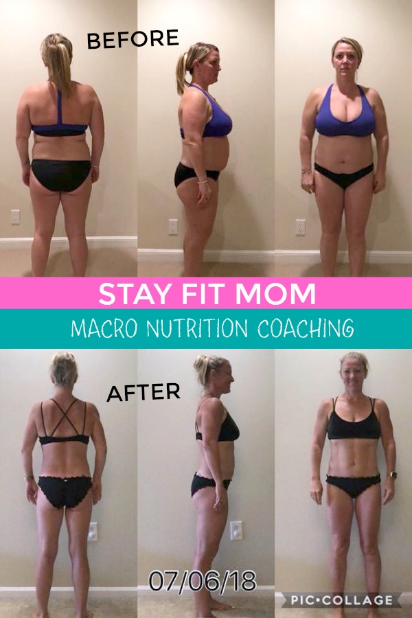 Amazing macro diet transformation photos! #stayfitmom #macrodiet #iifym