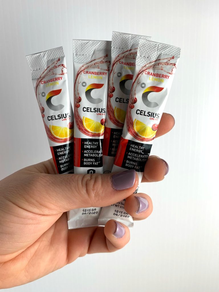 My favorite way to get energized for a workout! @celsiusofficial