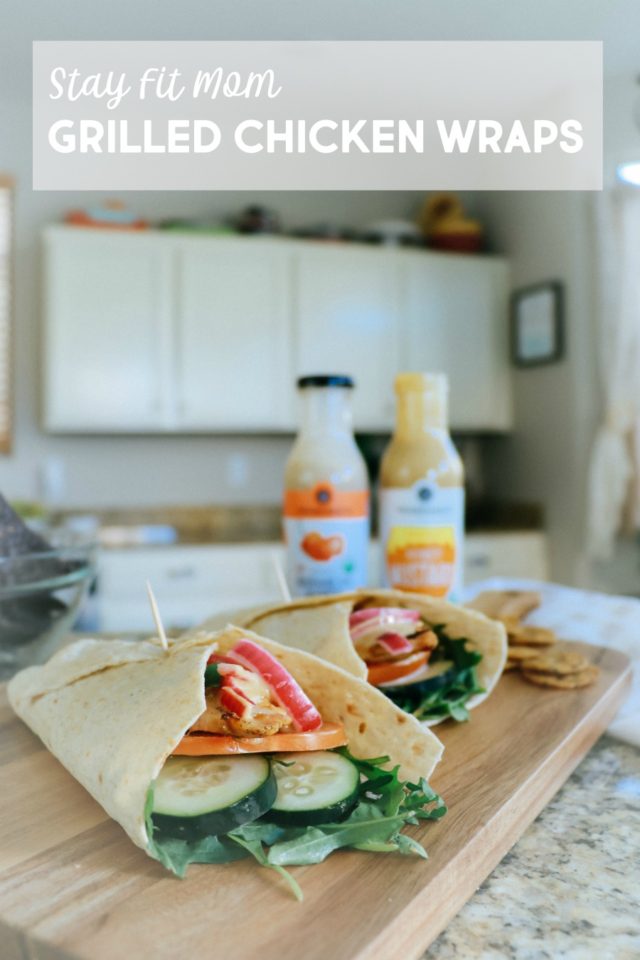 Grilled Chicken Wrap - Stay Fit Mom