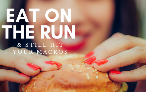 How to hit your macros eating fast food. #stayfitmom #macro #macrodiet #healthyfastfood