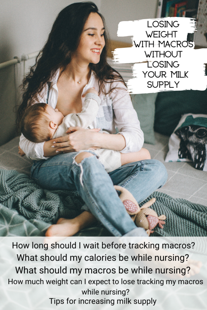 Losing weight with macros and breastfeeding
