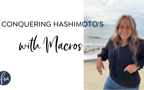 How counting macros helped me lose the weight with Hashimoto's Disease #stayfitmom #hashimotos #hypothyroid #macros