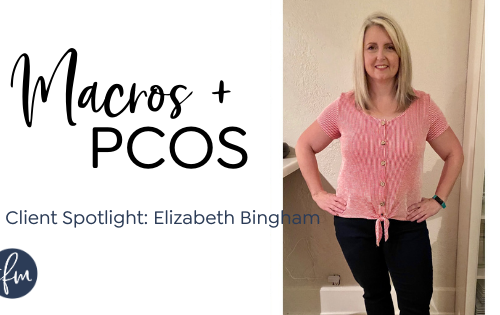 Finally losing weight with PCOS counting macros #stayfitmom #PCOS #macrodeit