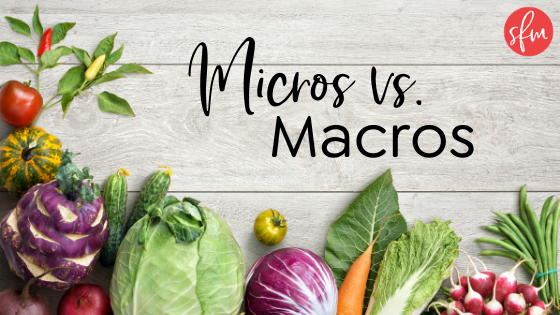 The importance and difference between the two. #macrodiet #macrocounting