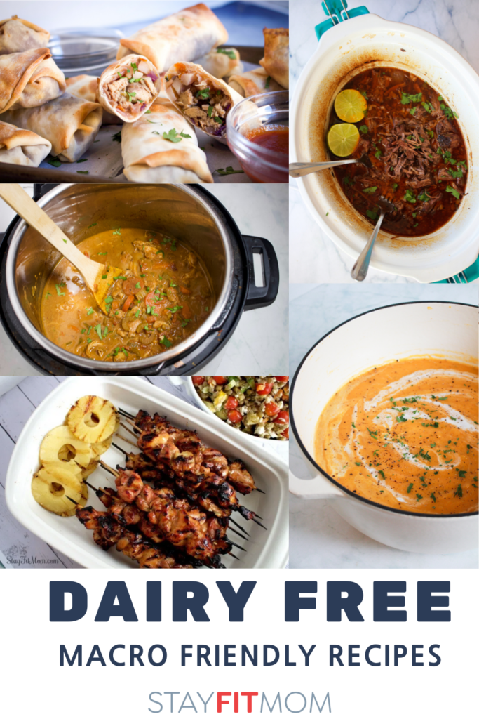 dairy free #macrofriendly recipes #stayfitmom #highprotein #macros #macrodiet #dairyfree