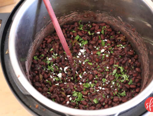 1 hour instant pot black beans. No soaking required #stayfitmom #instantpot #blackbeans #instantpotrecipe