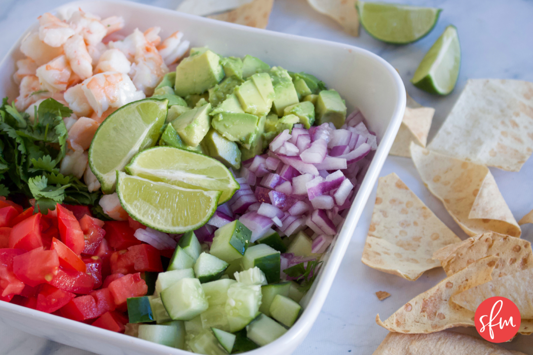 Macro Friendly High Protein Ceviche #stayfitmom #ceviche #appetizer