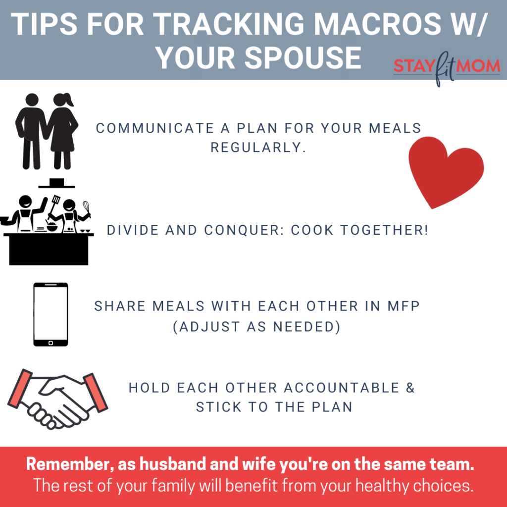 Tips for tracking macros with your husband.